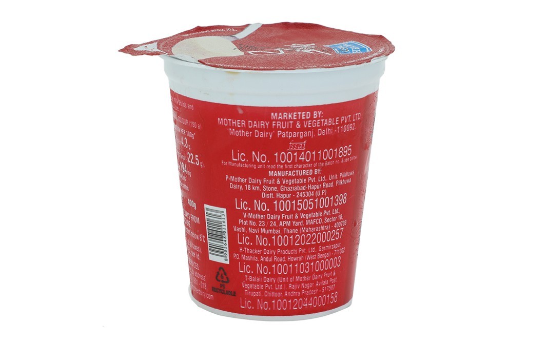 Mother Dairy Mishti Doi    Pack  400 grams
